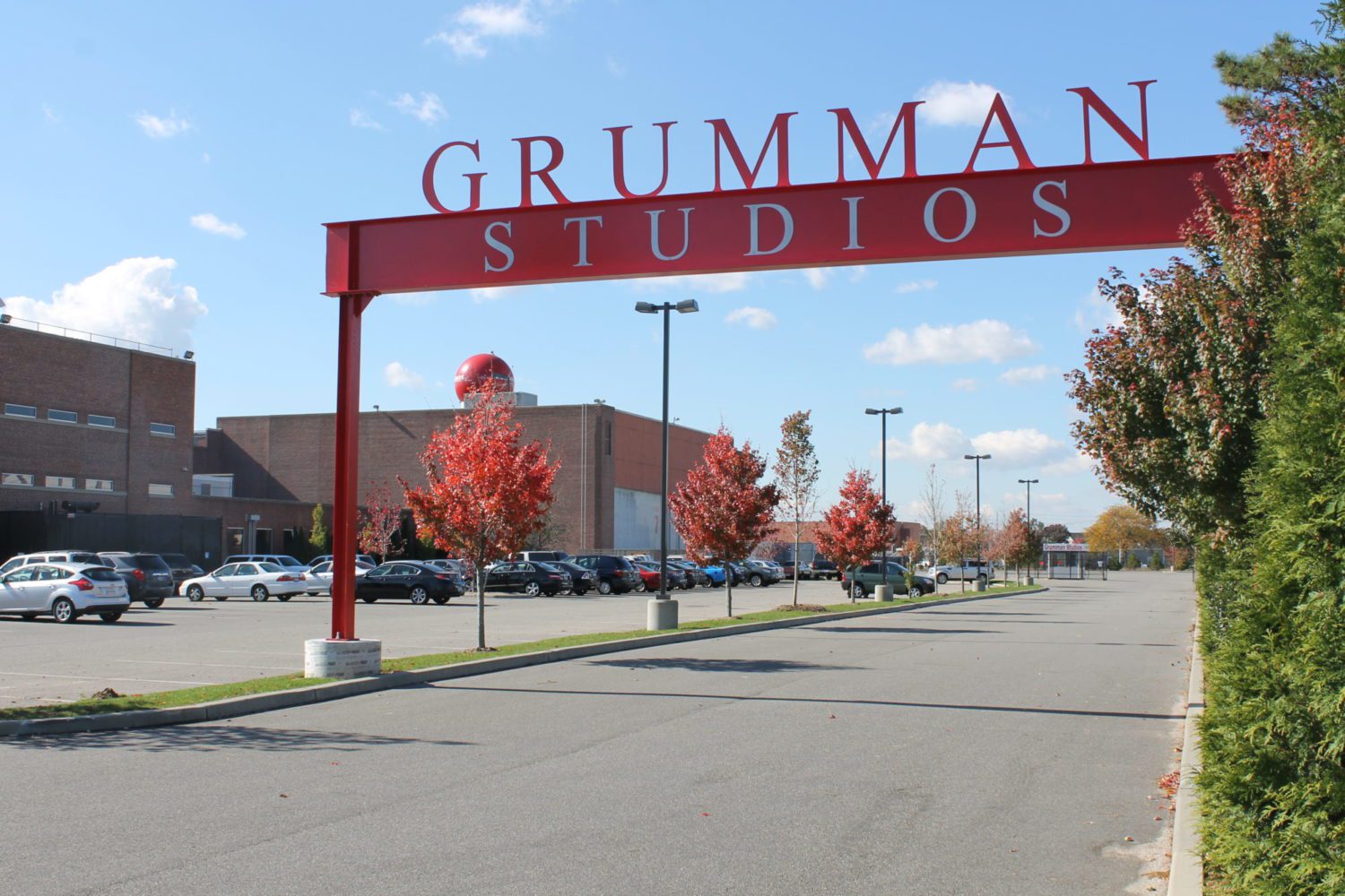 Grumman Studios, Bethpage NY entrance